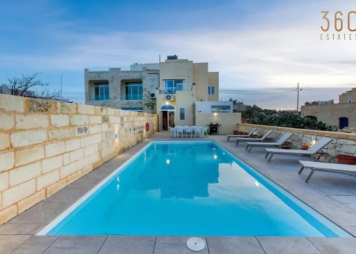 Lux With Private Pool, Bbq & Rooftop Oasis By 360 Estates * Il-Wileg